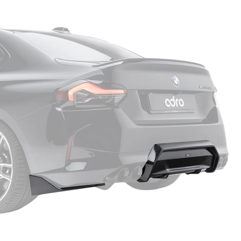 ADRO A14B50-1301 Carbon Fiber Rear Diffuser for BMW M240i (G42) Photo-0 