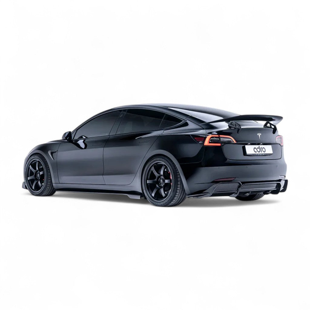 ADRO A15A10-1302 Rear Diffuser V2 for TESLA Model 3 Photo-1 