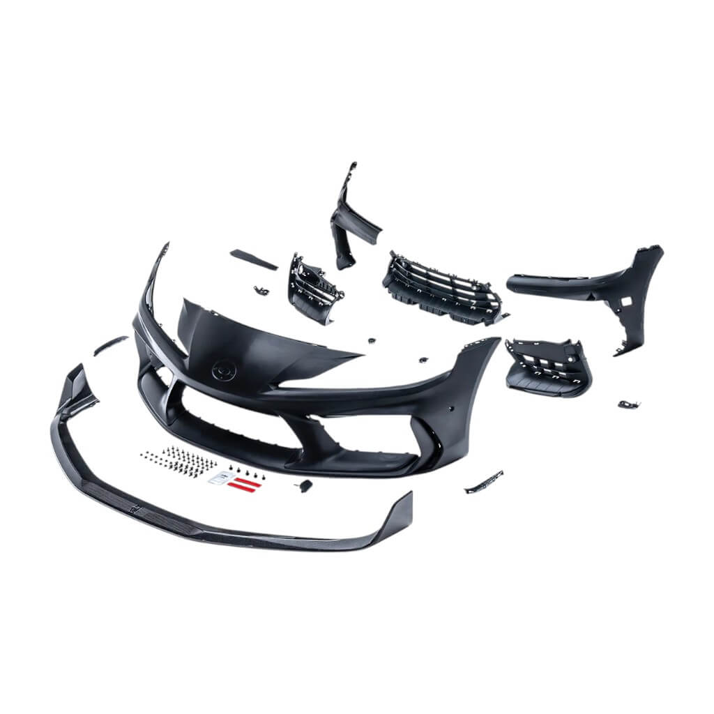 ADRO A18A20-2101/A18A20-1202 Front Bumper And Lip Set for TOYOTA GR Supra 2020- Photo-1 
