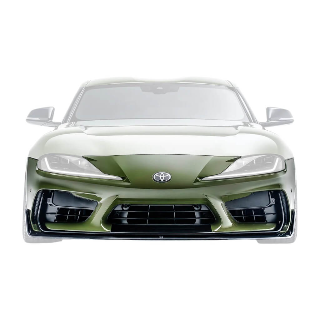 ADRO A18A20-2101/A18A20-1202 Front Bumper And Lip Set for TOYOTA GR Supra 2020- Photo-2 