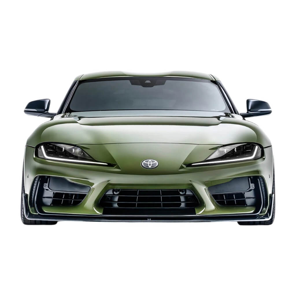 ADRO A18A20-2101/A18A20-1202 Front Bumper And Lip Set for TOYOTA GR Supra 2020- Photo-3 