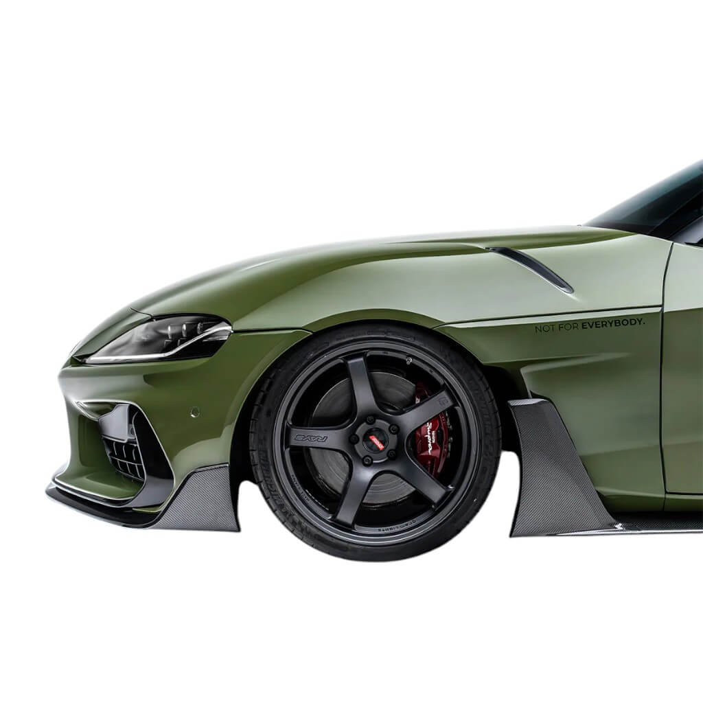 ADRO A18A20-2101/A18A20-1202 Front Bumper And Lip Set for TOYOTA GR Supra 2020- Photo-8 
