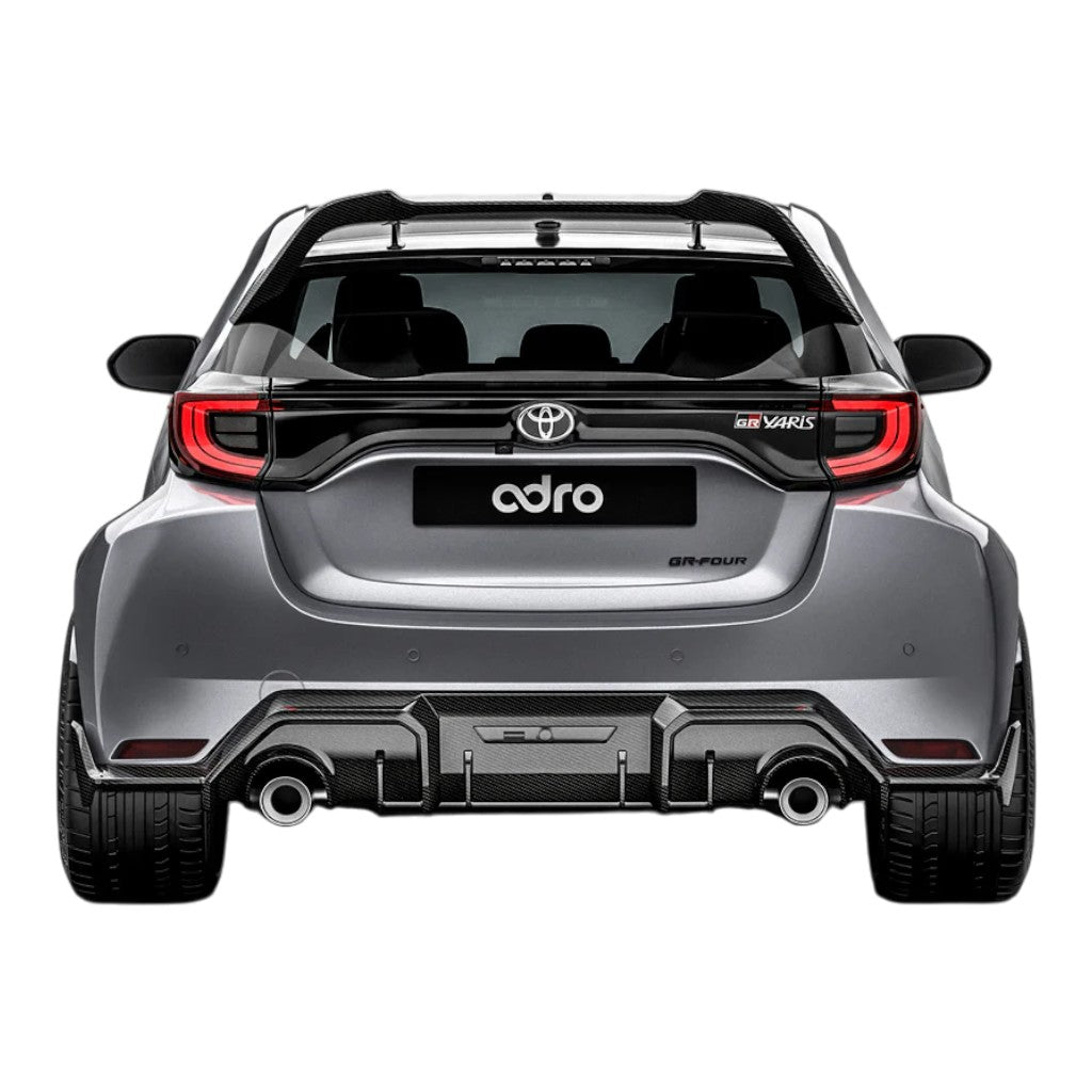 ADRO A18A30-1501 Rear Spoiler (Carbon) for TOYOTA GR Yaris (GEN 1 / GEN 2) 2020- Photo-2 