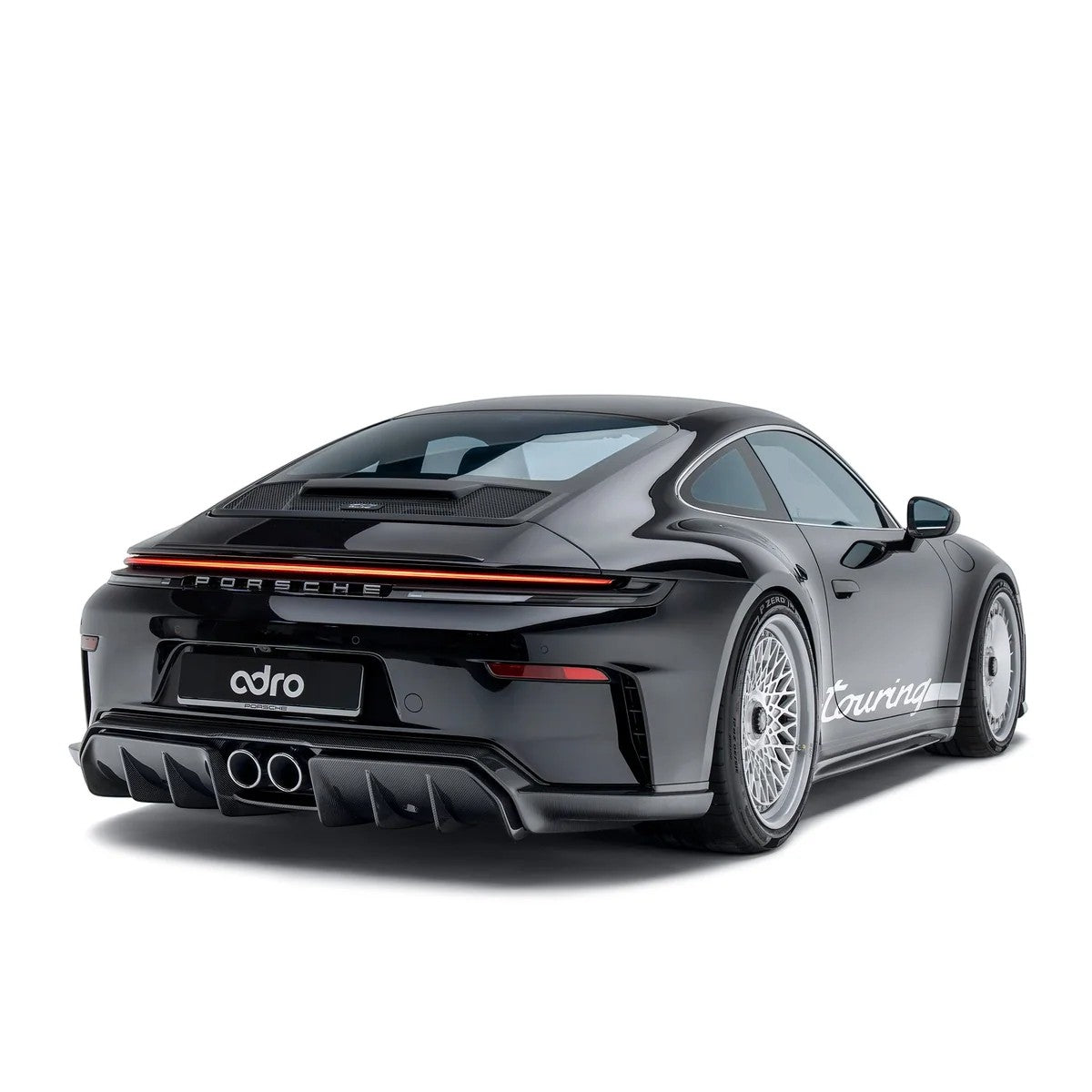 ADRO A23A30-1301 Rear Diffuser V2 Prepreg Carbon Fiber for PORSCHE 911 GT3 (992.2) Photo-2 