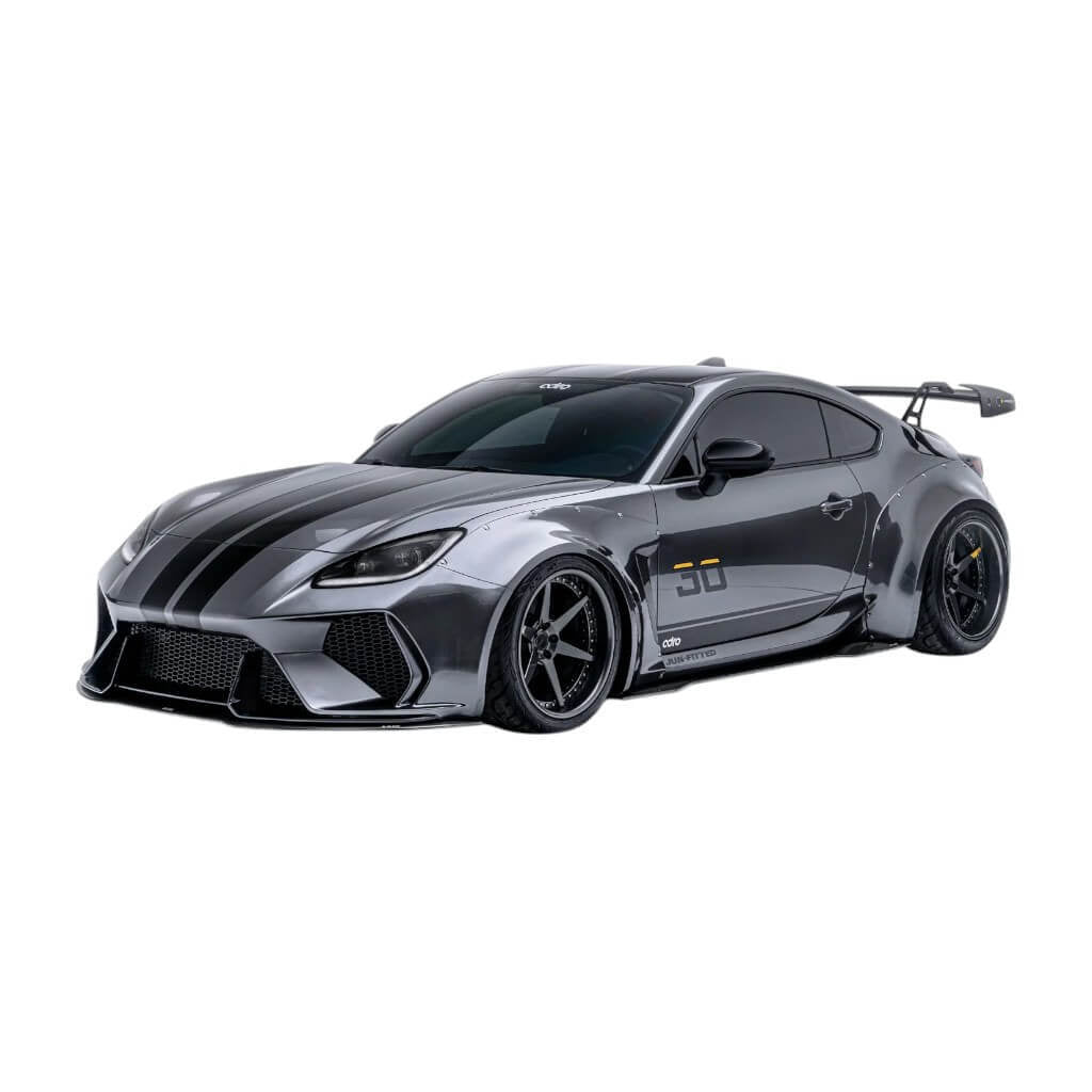 ADRO GR86ADROKITWIDEBODY Widebody Kit (With Rear Diffuser And AT-R1 Swan Neck Wing) for TOYOTA GR86 Photo-0 