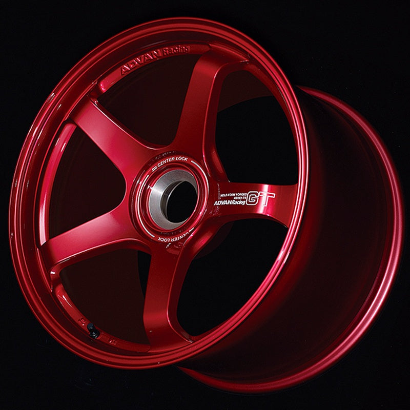 ADVAN V6737 Wheel GT 21x13J ET31 Racing Candy Red for PORSCHE Photo-0 