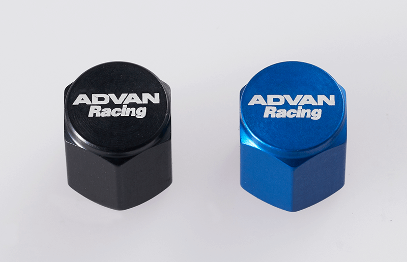 ADVAN YV6048 Valve cap set Black Photo-0 