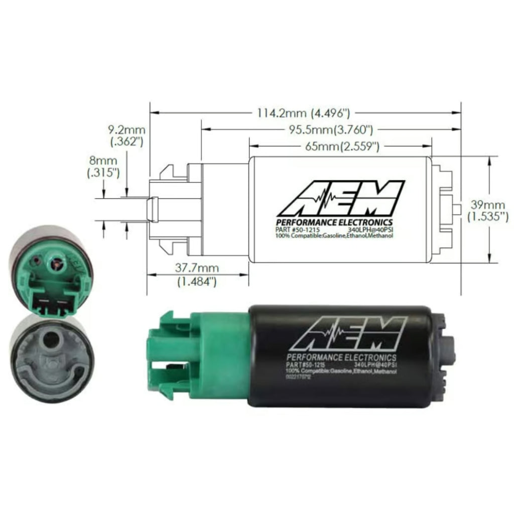 AEM 50-1215 Hi Flow Fuel Pump E85 Photo-4 