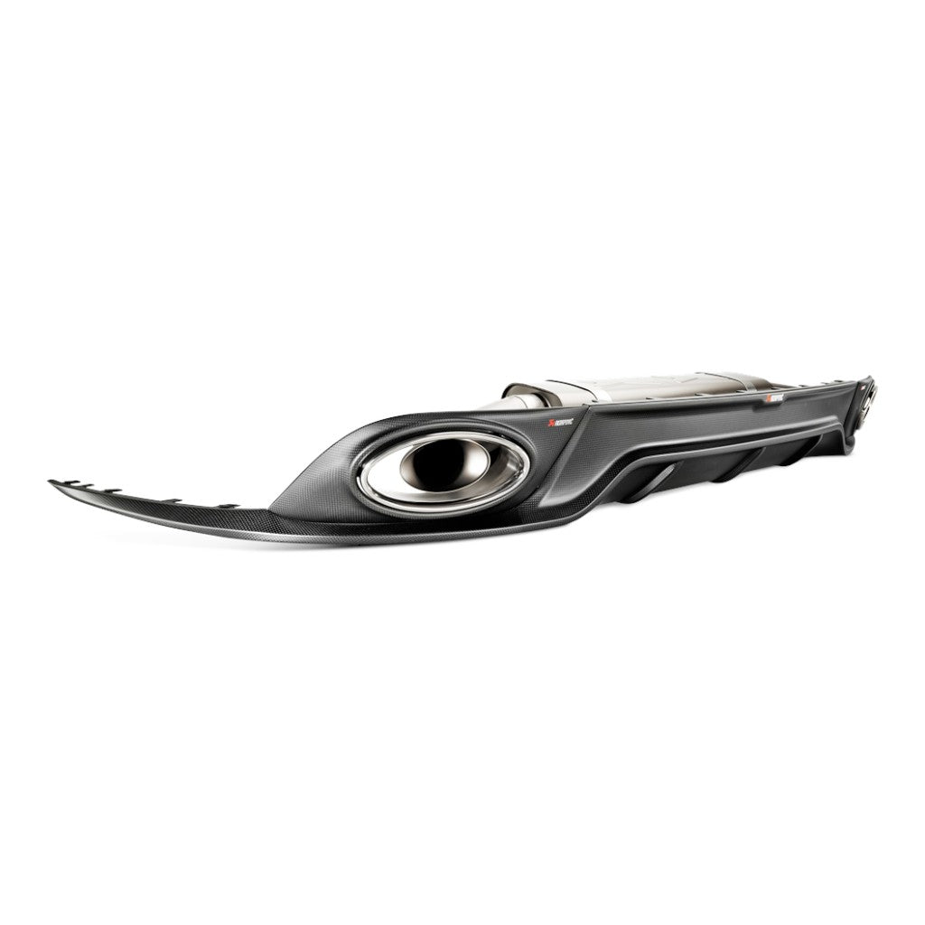AKRAPOVIC DI-PO/CA/2 Rear Diffuser (Carbon) for PORSCHE 911 Turbo / Turbo S (991) ABE Type Approval Photo-3 
