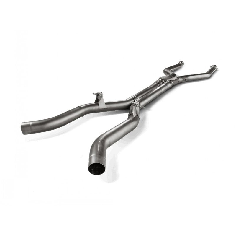AKRAPOVIC E-BM/T/16 Evolution Link Pipe Set (Titanium) for BMW XM (G09) 2023-2026 Photo-0 