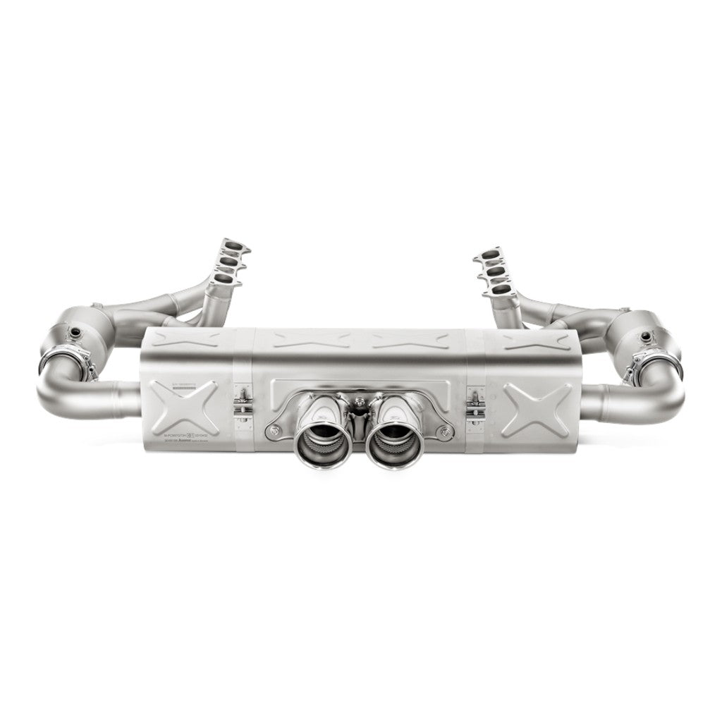 AKRAPOVIC E-PO/T/5 Header Set Evolution (Titanium) for PORSCHE 911 GT3RS / GT3 (991) Photo-4 
