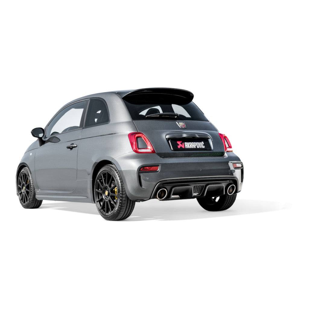 AKRAPOVIC M-FI/SS/1H/1 Exhaust System Slip-On Line (Stainless Steel) for ABARTH 595 / 595C 2012-2020 EC Approval Photo-2 