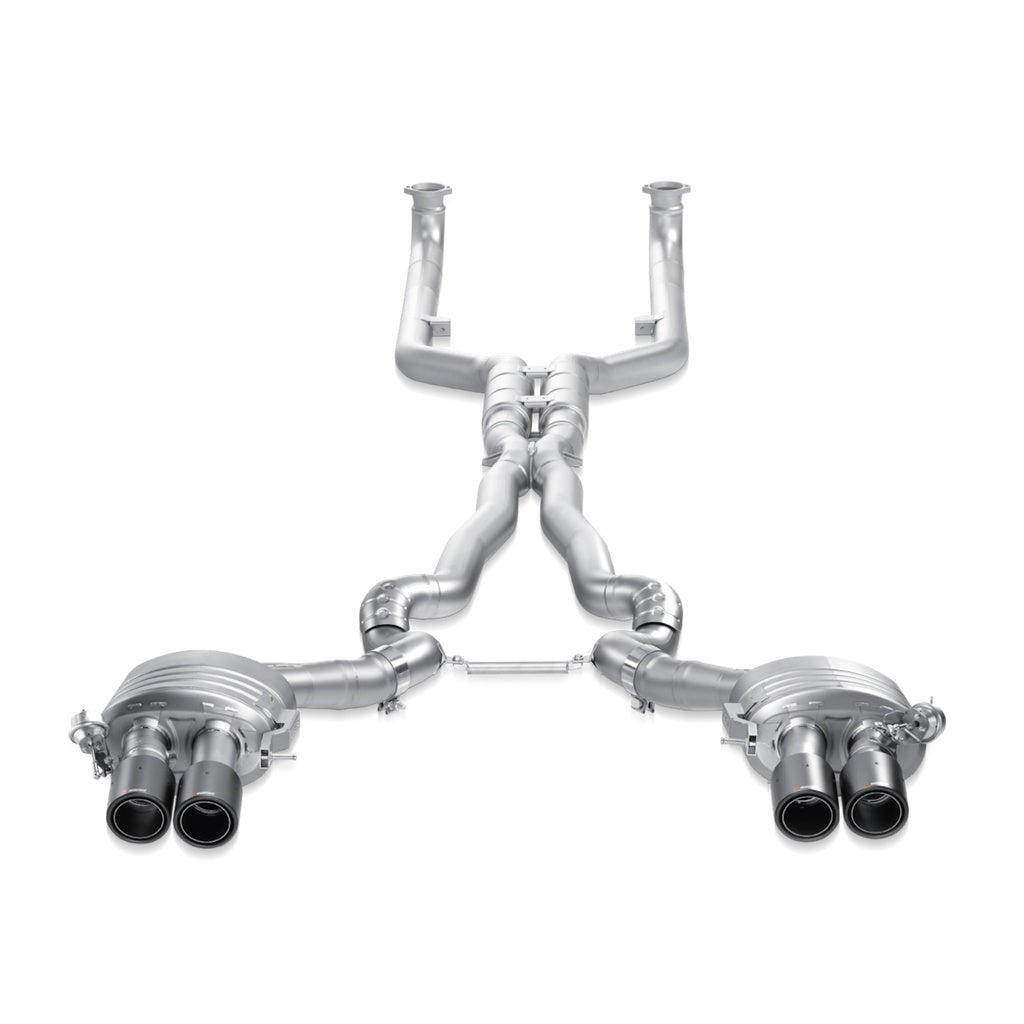 AKRAPOVIC ME-BM/T/5 Exhaust System Evolution Line (Titanium) for BMW M6 (F12 / F13) 2012-2018 EC Approval Photo-3 