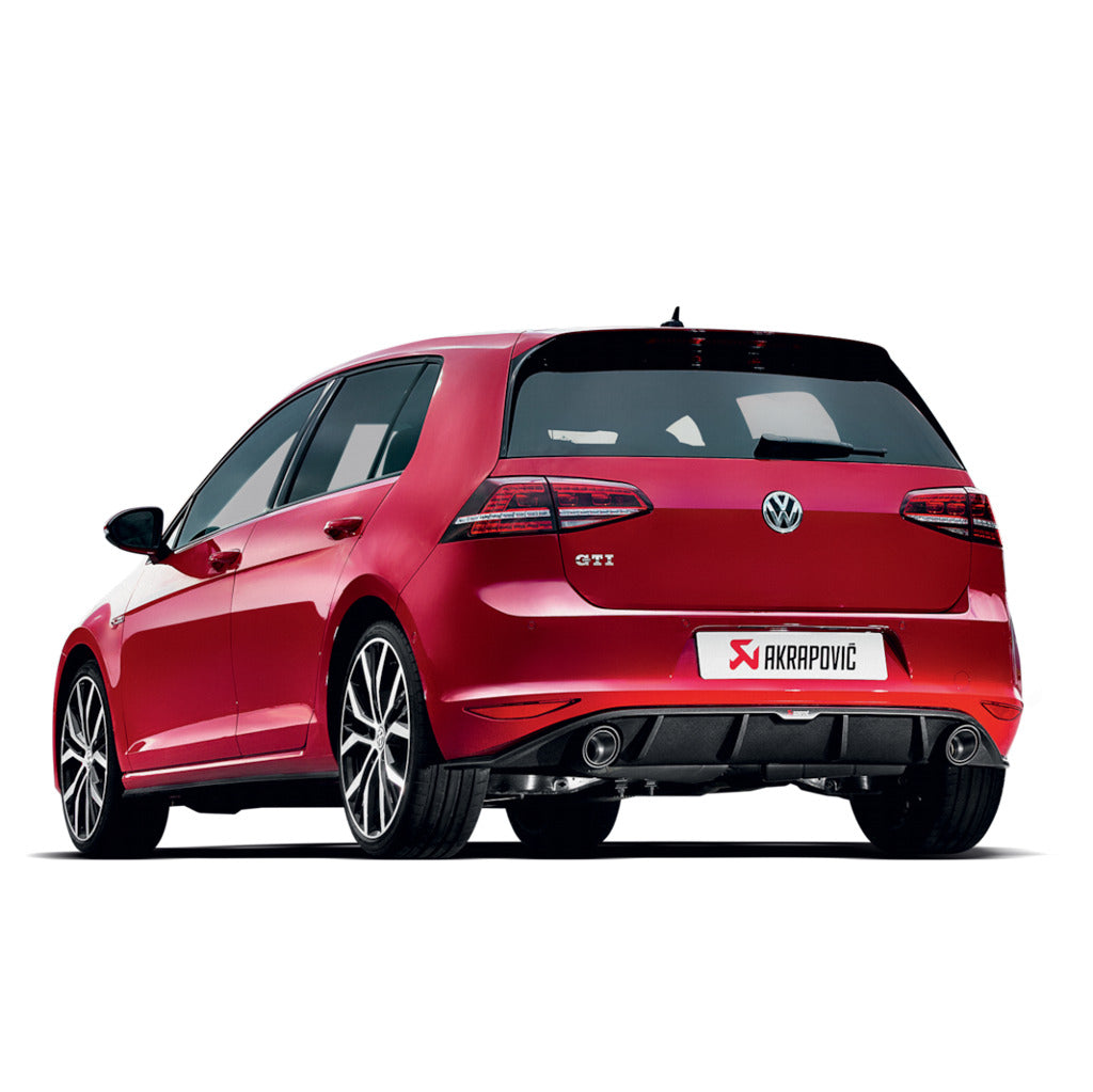 AKRAPOVIC MTP-VW/T/2 Exhaust System Slip-On Race Line (Titanium) for VW Golf GTI (Mk7) 2013-2016 Photo-2 