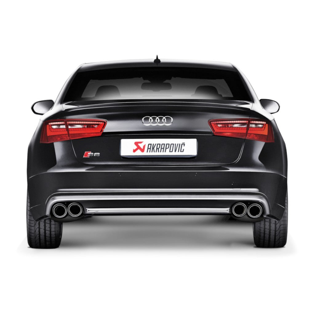 AKRAPOVIC S-AU/TI/6H Exhaust System Evolution Line (Titanium) for AUDI S7 (C7) ECE Type Approval Photo-7 