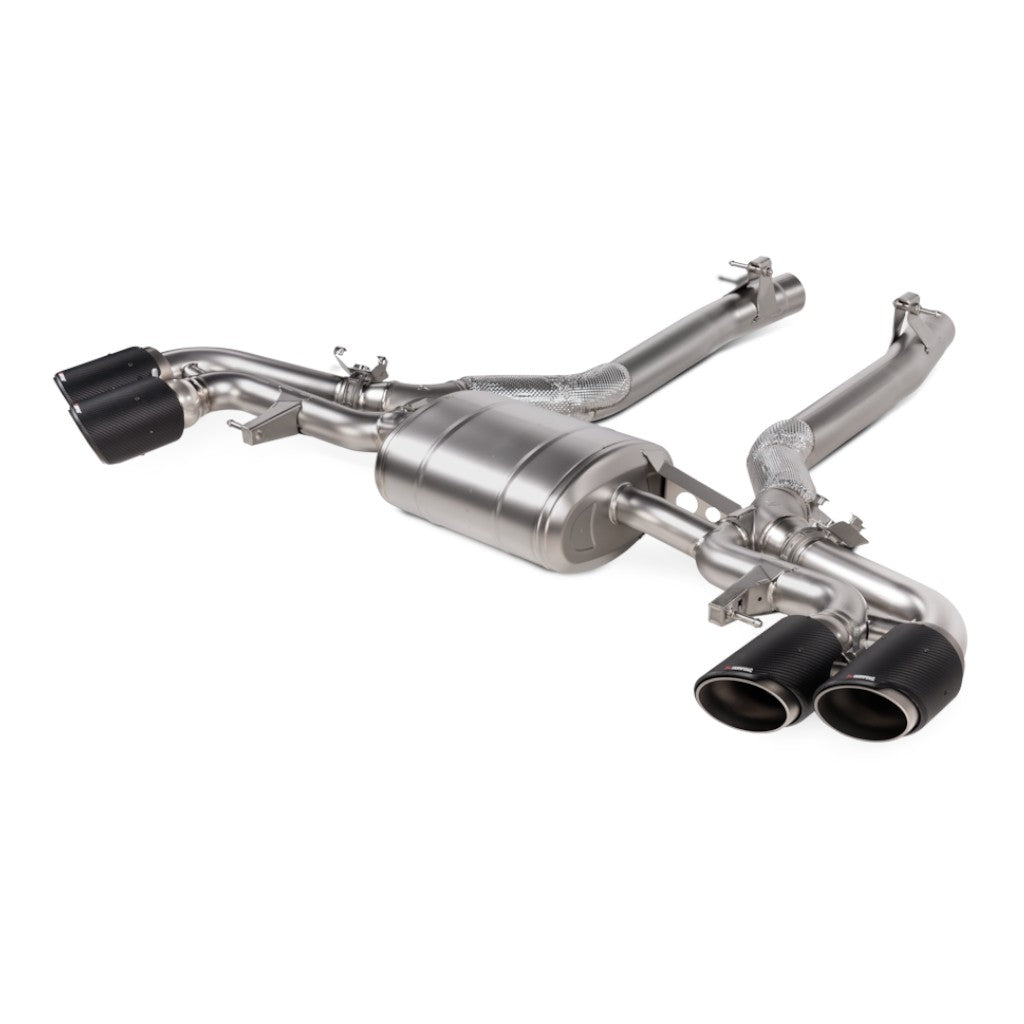 AKRAPOVIC S-BM/T/35H Exhaust System Slip-On Line (Titanium) for BMW X5M / X5M Competition (F95) / X6M / X6M Competition (F96) 2024+ Photo-0 