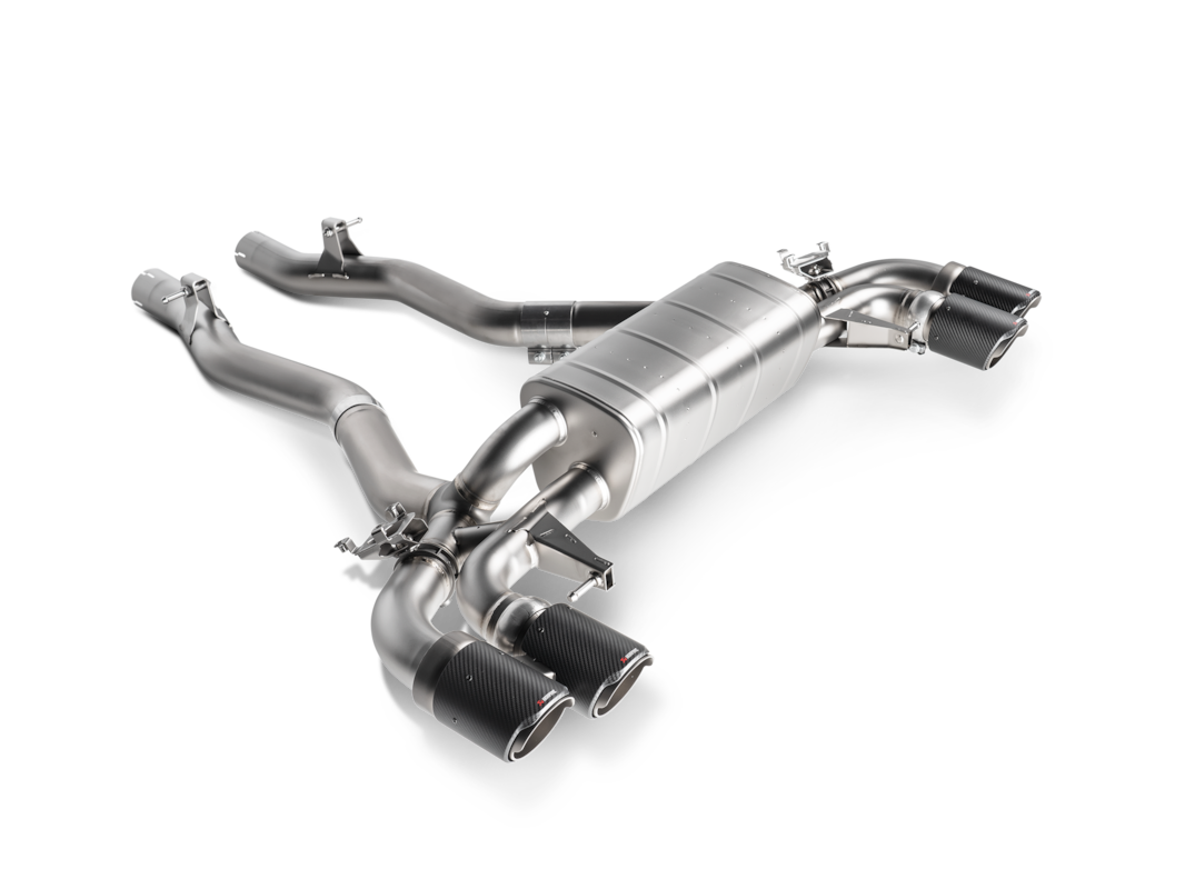 AKRAPOVIC S-BM/T/7H Exhaust System Slip-On Line (Titanium) for BMW M5/M5 Competition (F90) 2018-2020 ECE Type Approval Photo-0 