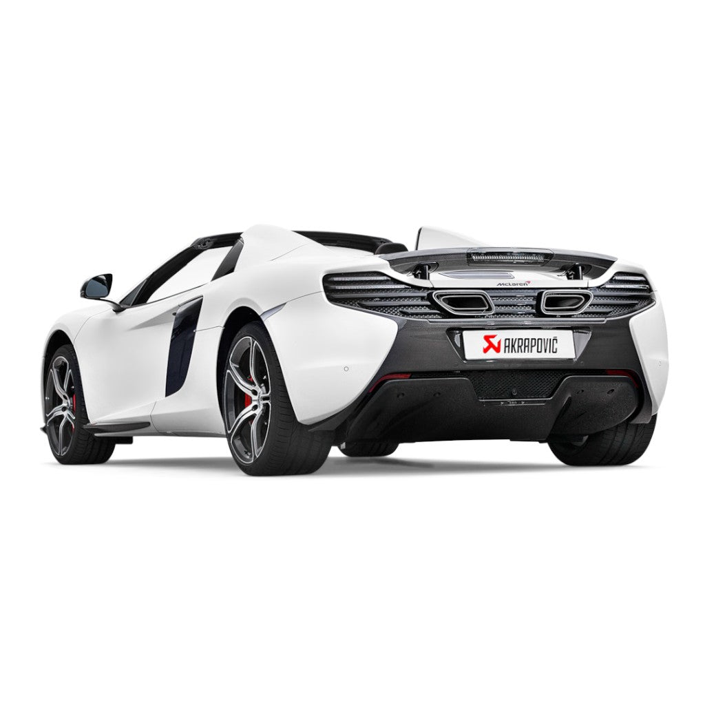 AKRAPOVIC S-MC/TI/2 Exhaust System Slip-On Line (Titanium) for MCLAREN 650S / 650S Spider Photo-3 
