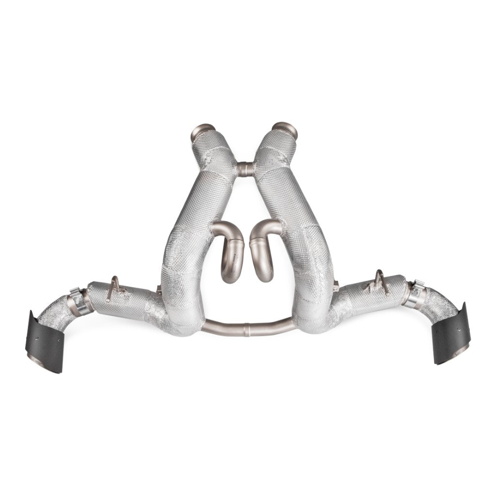 AKRAPOVIC S-MC/TI/3 Exhaust System Slip-On Line (Titanium) for MCLAREN 540C / 570S / 570S Spider / 570GT Photo-2 