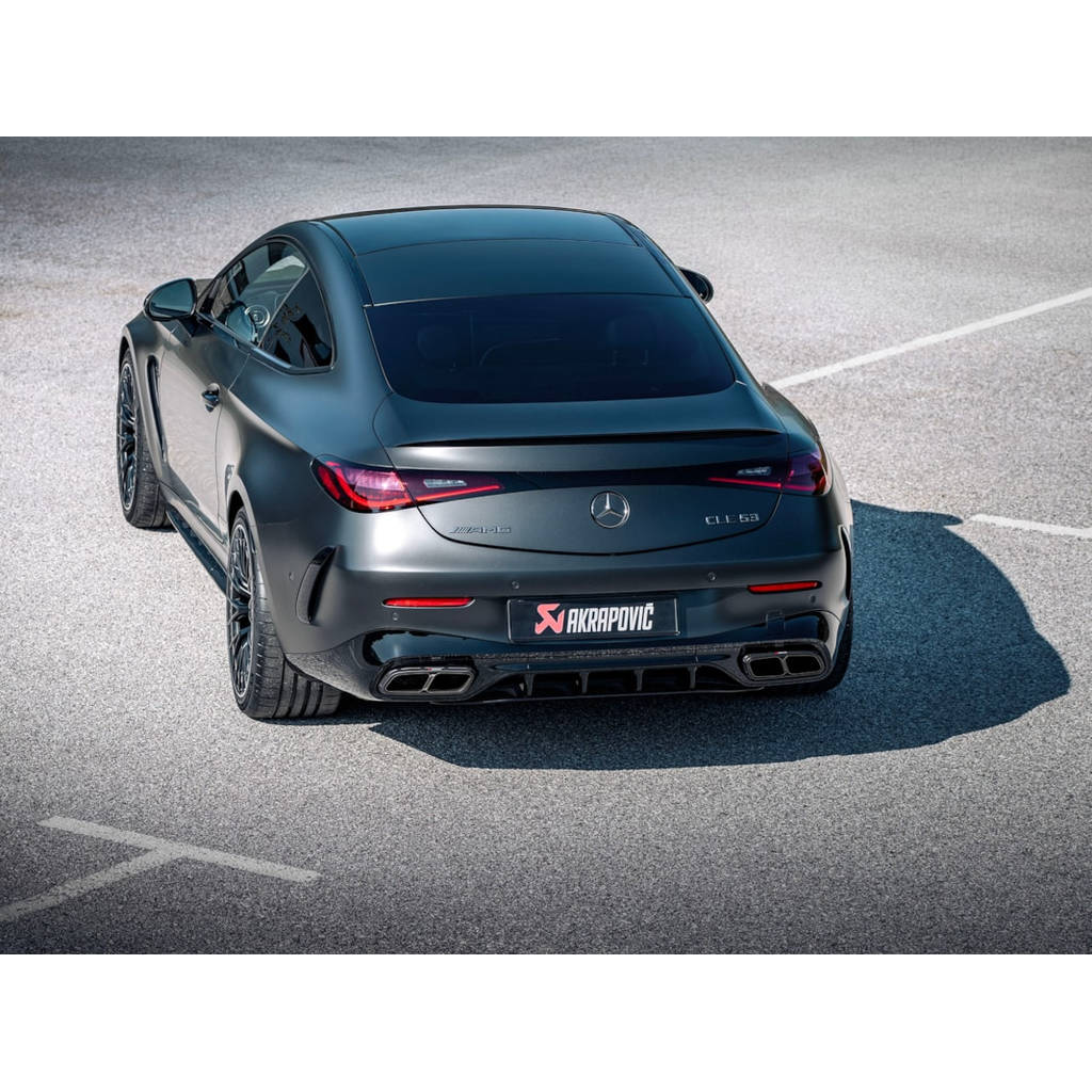 AKRAPOVIC S-ME/T/16H Exhaust System Slip-On Line (Titanium) for MERCEDES-AMG CLE 53 4Matic (C236 / A236) Photo-4 