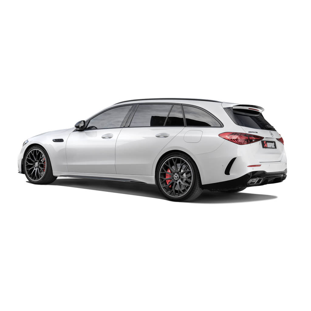 AKRAPOVIC S-ME/T/18H Exhaust Mufflers Slip-On Line (Titanium) for MERCEDES-AMG C63 S E Performance / C43 4Matic (W206 / S206) Photo-1 