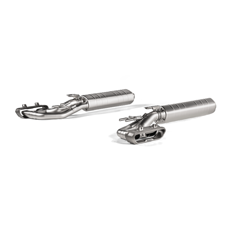 AKRAPOVIC S-ME/TI/17 Evolution Line (Titanium) for MERCEDES-AMG G500 / G550 (W463A) OPF/GPF 2021-2024 Photo-0 