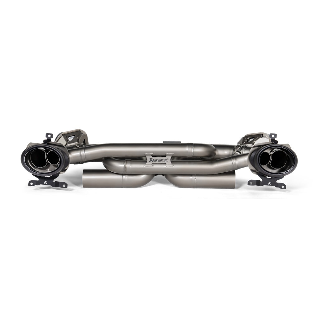 AKRAPOVIC S-PO/T/8 Exhaust System Slip-On Race Line (Titanium) for PORSCHE 911 Carrera / Carrera S / Carrera 4 / Carrera 4S / Carrera GTS (992) Photo-0 