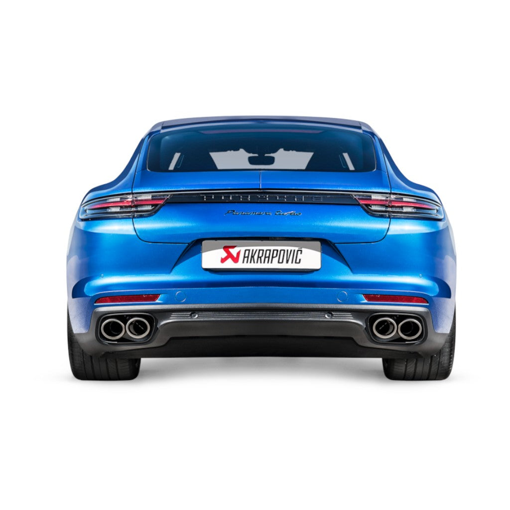 AKRAPOVIC S-PO/TI/9H Exhaust System Evolution Line (Titanium) for PORSCHE Panamera Turbo / Panamera GTS / Panamera Turbo S E-Hybrid (971) Photo-2 