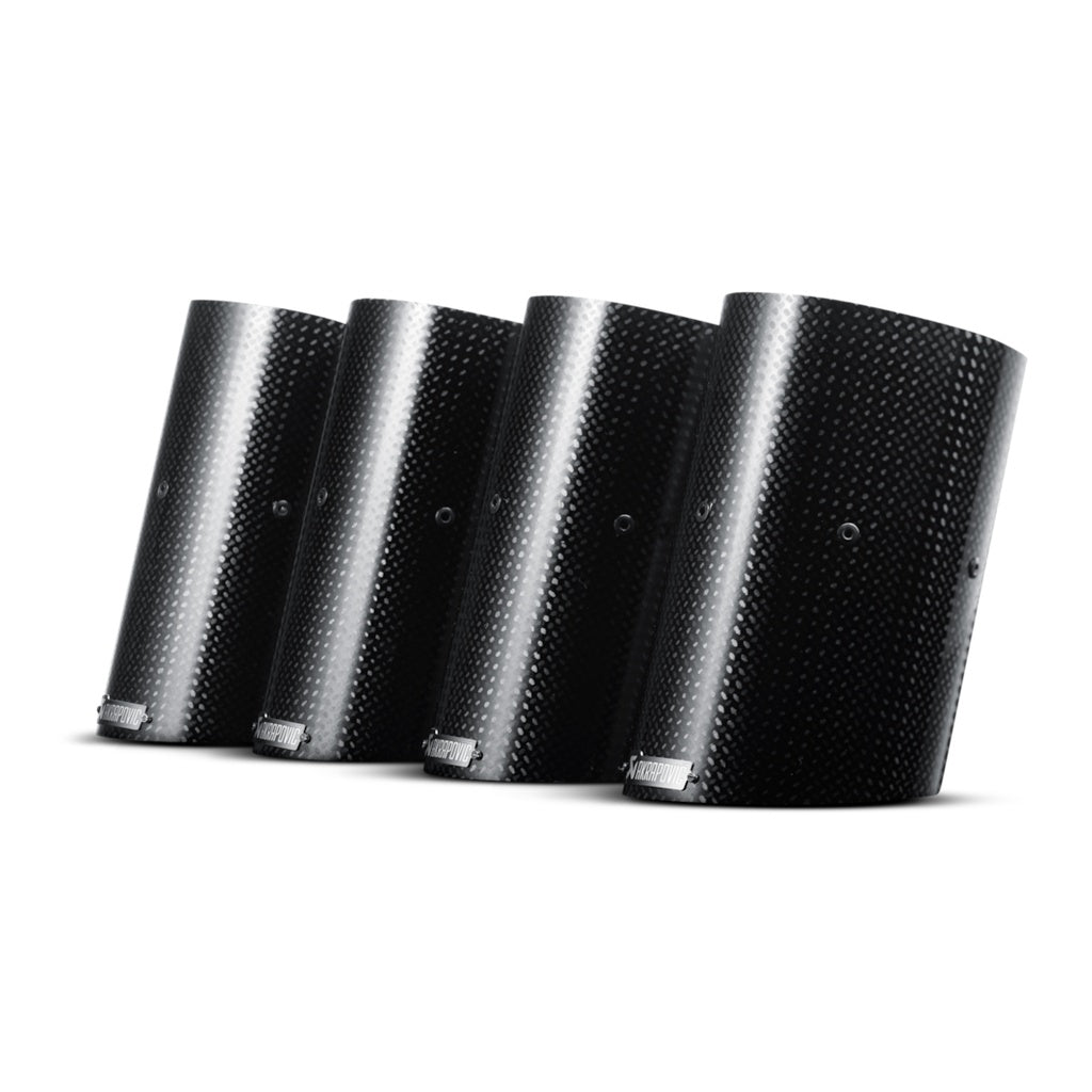 AKRAPOVIC TP-CT/3 Tail Pipe Set (Carbon) for BMW M3 (E90 / E92 / E93) 2007-2013 Photo-2 