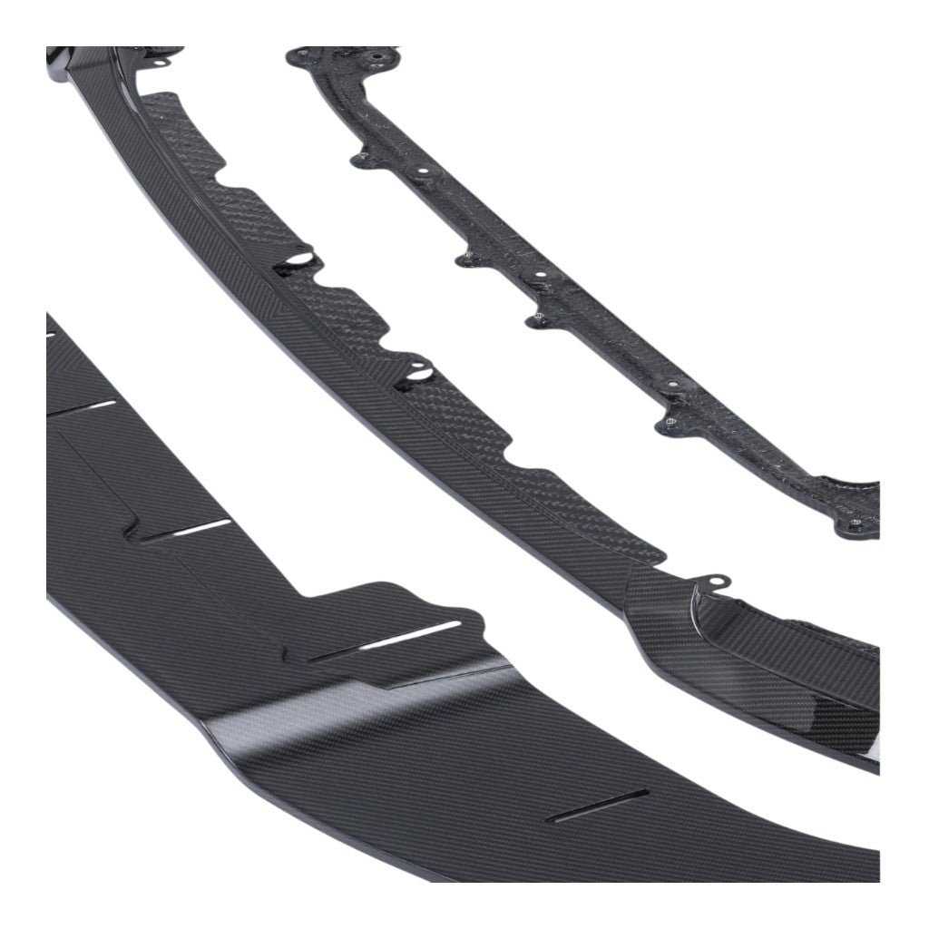 ALPHA-N AN-0530 Carbon Front Spoiler Class 3 with Adjustable Splitter for BMW M2 (G87) Photo-2 
