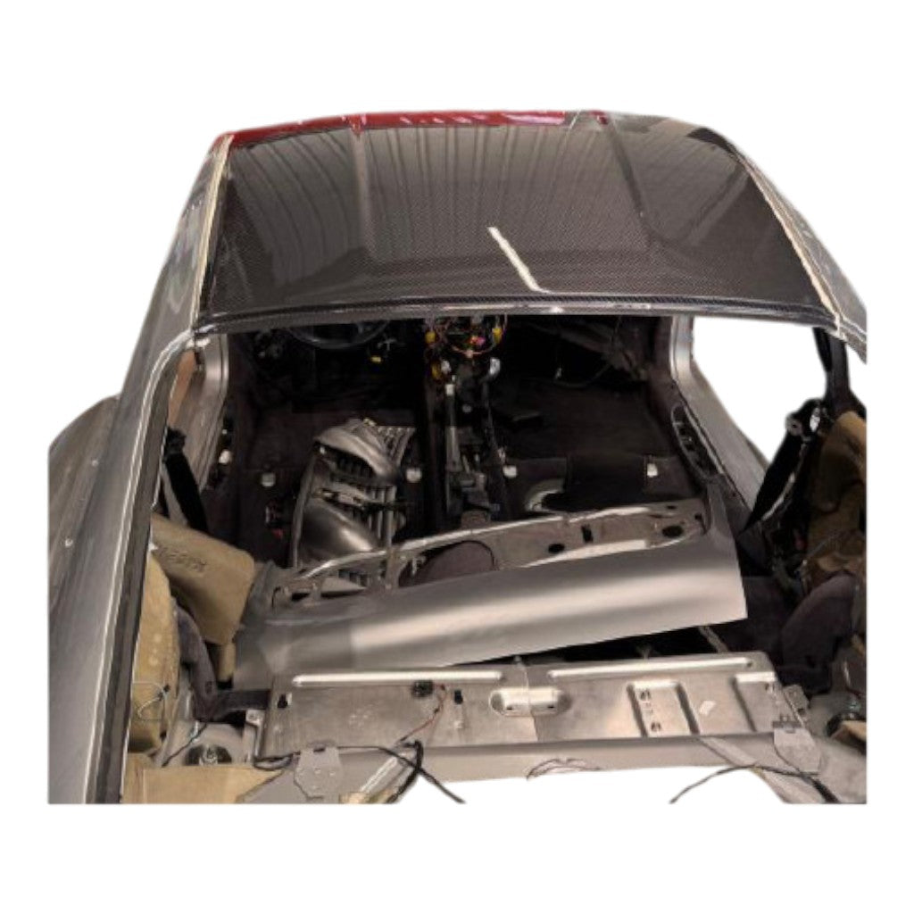 ALPHA-N AN-0766 Carbon Roof for PORSCHE 911 (996/997) Photo-1 
