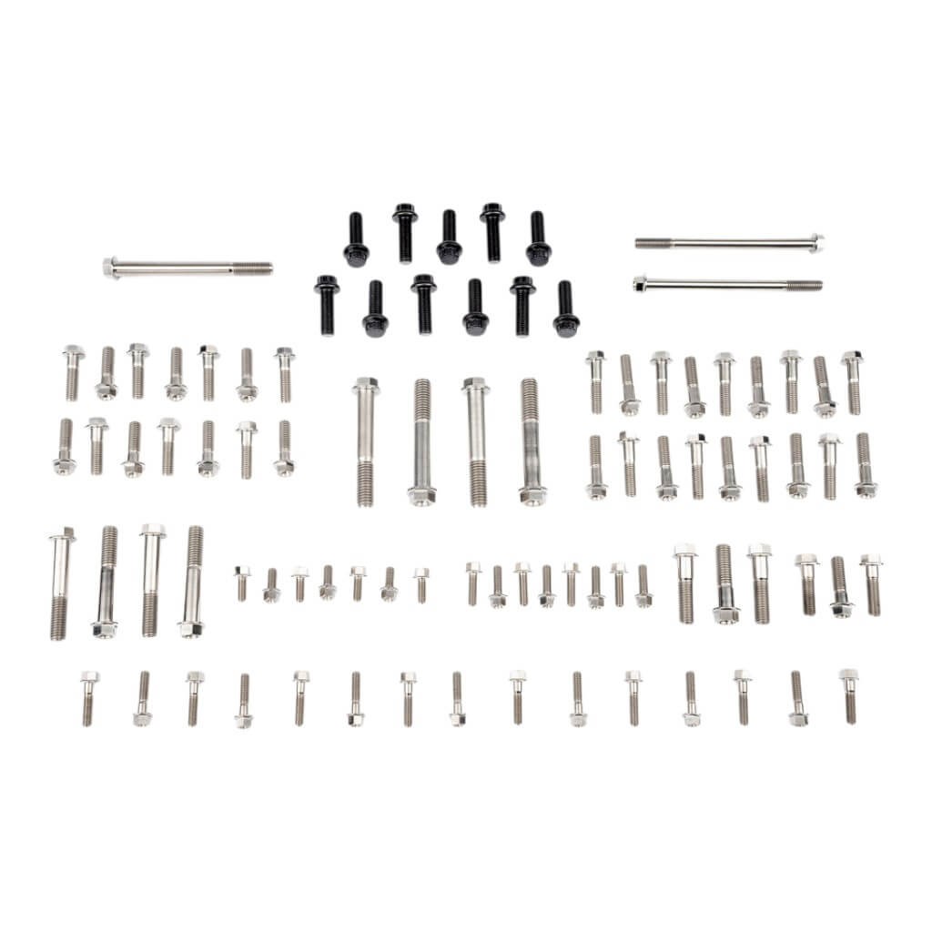 AMS ALP.37.03.0003-1 ALPHA AUDI R8 / LAMBORGHINI Huracan DL800 Transmission Titanium Hardware Kit Photo-0 