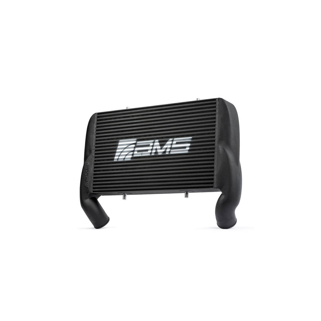 AMS AMS.55.09.0002-3 Intercooler Kit (Black / Powder Coat / with AMS Logo) for FORD F-150 Raptor 3.5L EcoBoost 2017- Photo-0 