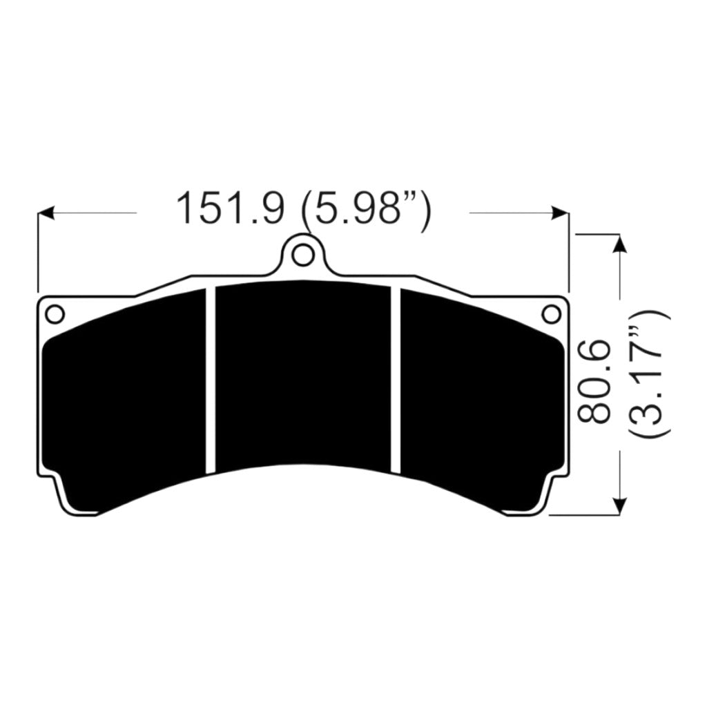 AP RACING CP3894D51-APF404 Brake Pads Kit (4)-18,00T Photo-0 