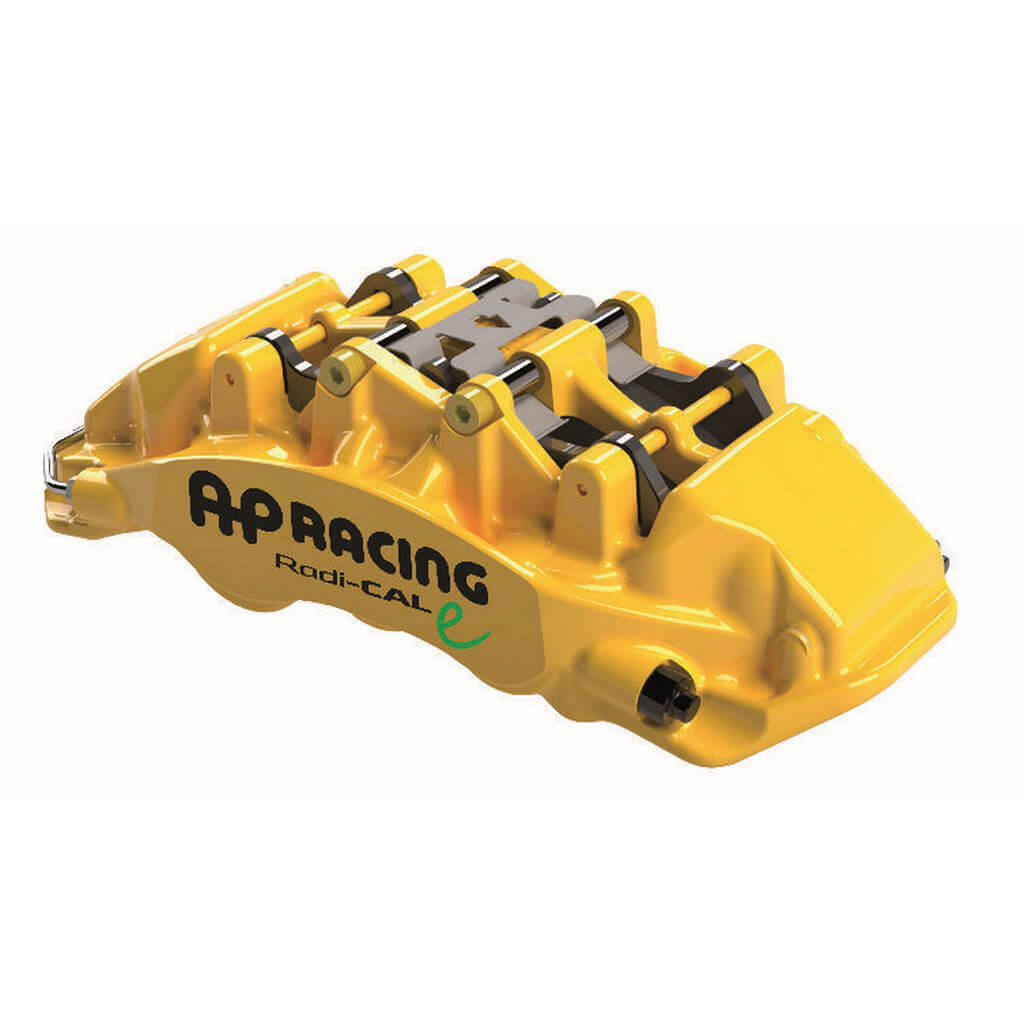 AP RACING CP9362-3AY31 Left Brake Caliper WR2 Radi-CAL E, 6 Piston (LHT), Yellow Photo-0 