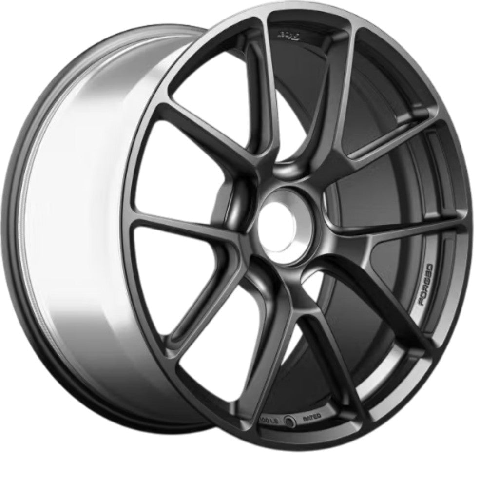 APEX VS5RE2010ET45-CL-PS-D-NSBK Front Wheel VS-5RE, 20x10 ET45, Center Lock / 101mm, Satin Black Photo-0 