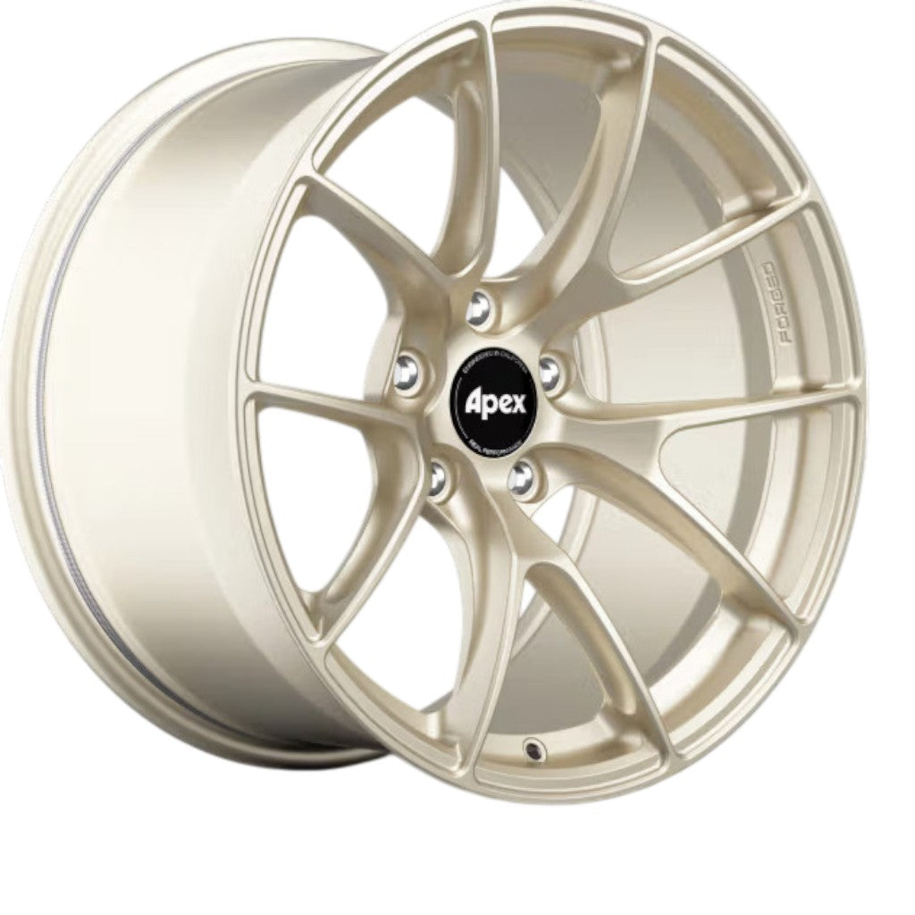 APEX VS5RS1810ET25-5120-7256-D-MGD Rear Forged Wheel VS-5RS 18X10 ET25 5x120, Motorsport Gold for BMW M3 (E46) Photo-0 