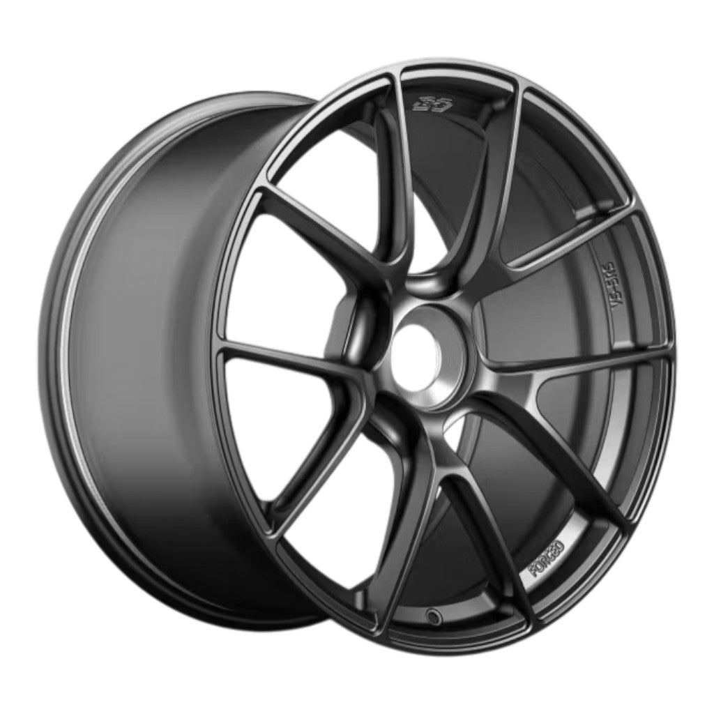 APEX VS5RS2011ET50-CL-PS-NSBK Forged Wheel VS-5RS 20x11 ET50 Center Lock CB101, Satin Black Photo-0 