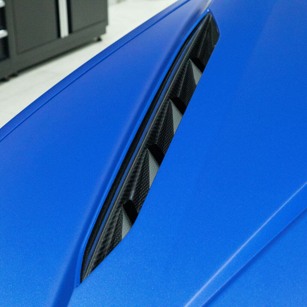 APOLLO 01.17.001-B Hood And Vents Performante Style, Twill, Blue for LAMBORGHINI Urus S 2022- / Urus Performante 2022- Photo-1 