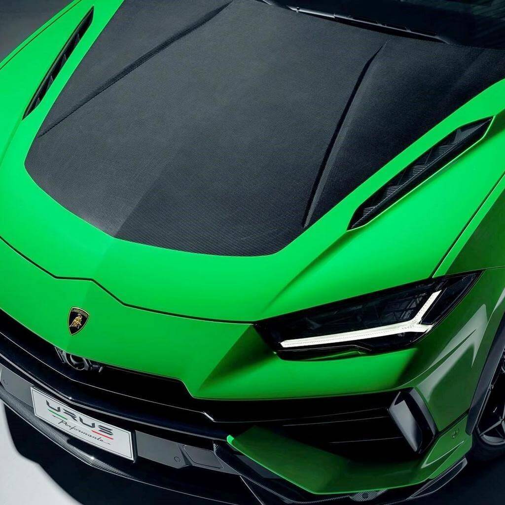 APOLLO 01.17.11-FF-R Hood And Vents Performante Style, Forged, Red for LAMBORGHINI Urus 2018-2022 Photo-2 