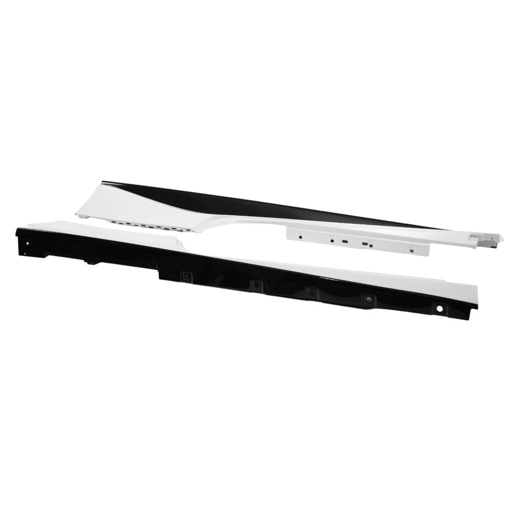 APOLLO 01.31.002-NT OEM Side Skirt Replacement, Twill, No Tint for FERRARI 488 2015-2019 Photo-1 