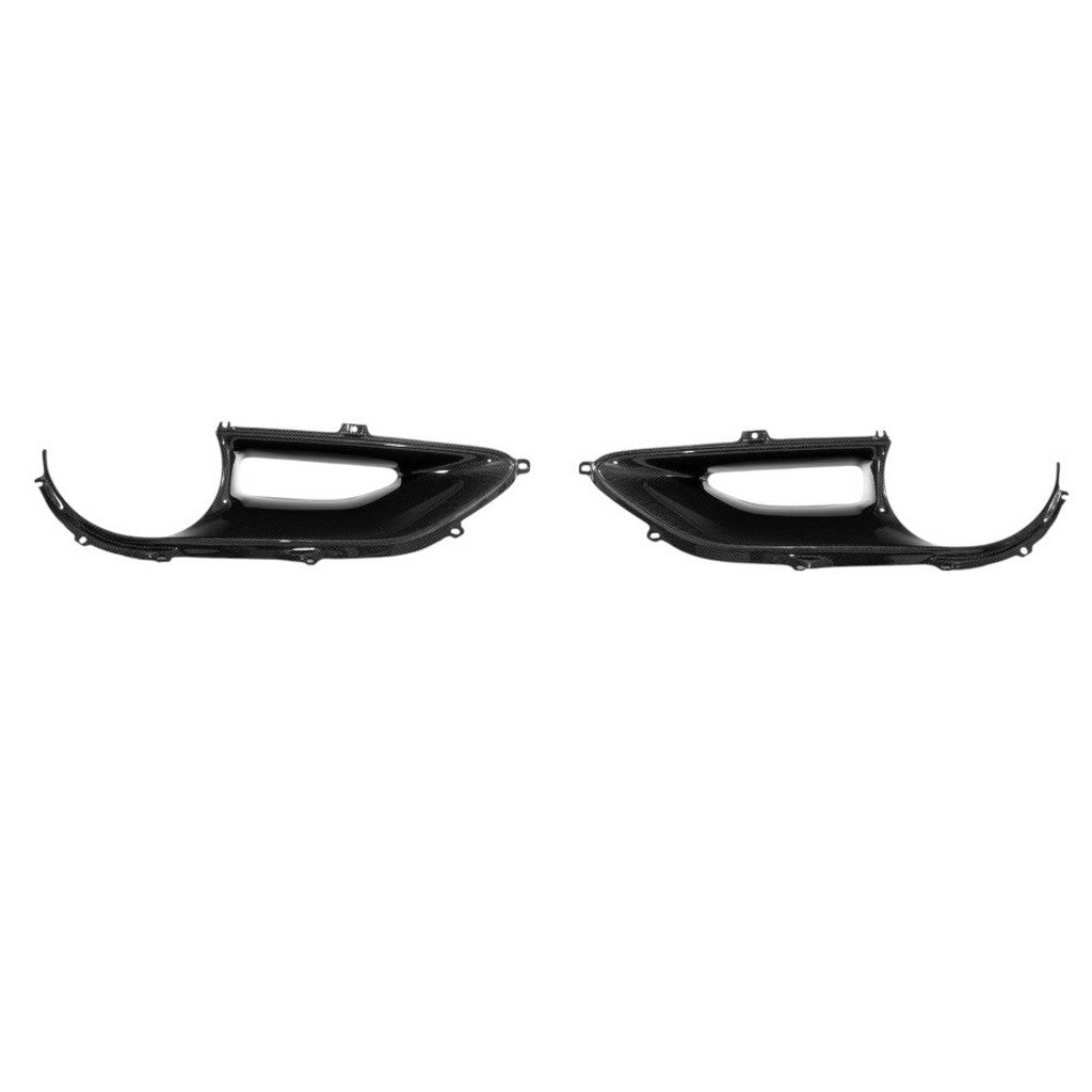 APOLLO 01.31.006-NT Rear Taillight Surround, Twill, No Tint for FERRARI 488 2015-2019 Photo-0 