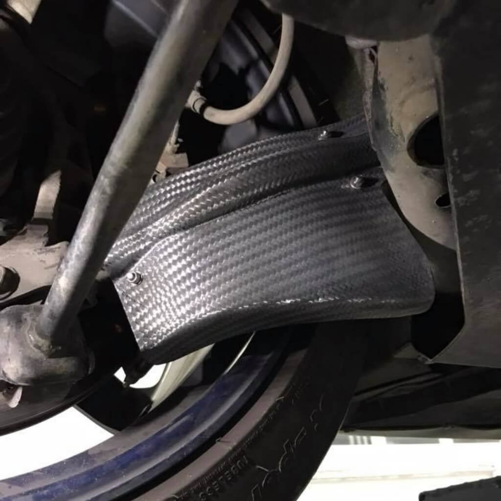 ARD 100005COOL Dry Carbon Competition Brake Cooling Kit (Front and Rear) for NISSAN GT-R R35 (1 set = 4 pcs) Photo-6 