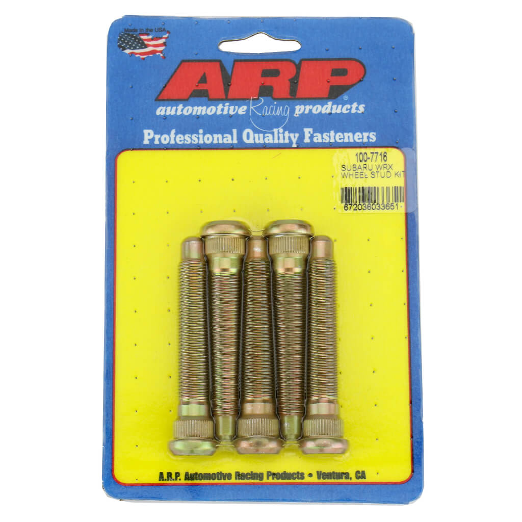 ARP 100-7716 Wheel Stud Kit 5 pcs for SUBARU Impreza WRX (GR / GD / GG / GH) Photo-0 