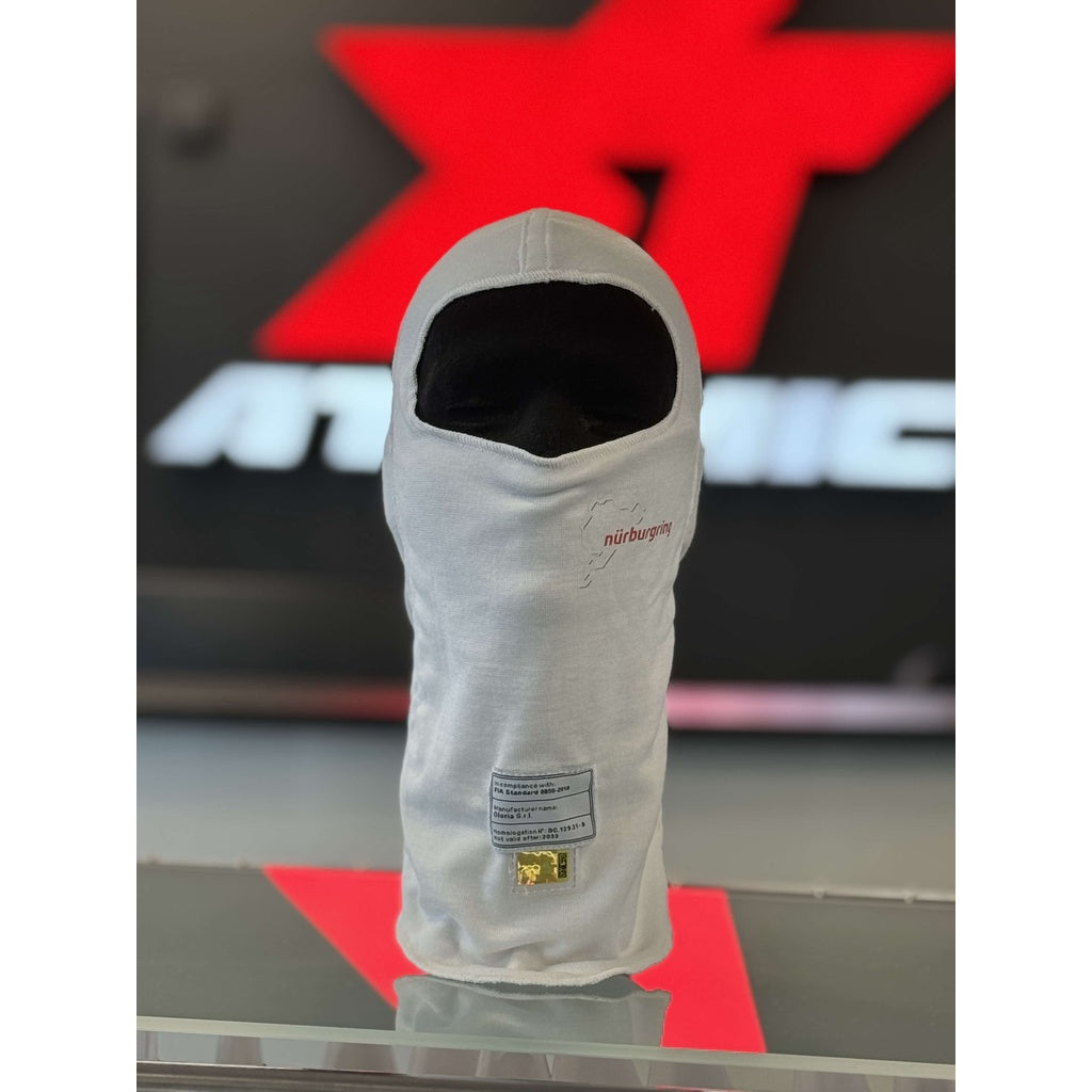 ATOMIC AT018AZW-NBR Balaclava ATOMIC Nürburgring Edition FIA, White, One Size (Officially Licensed Nürburgring Product) Photo-0 