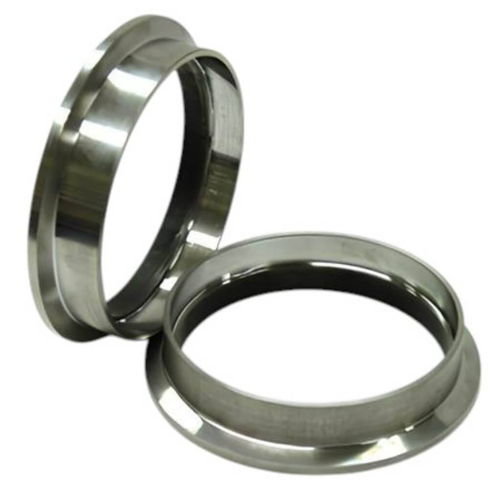 ATP TURBO ATP-FLS-166 Simplified V-Band Flange 2.5\" for Downpipe or Mating Flange End, Mild Steel Photo-0 