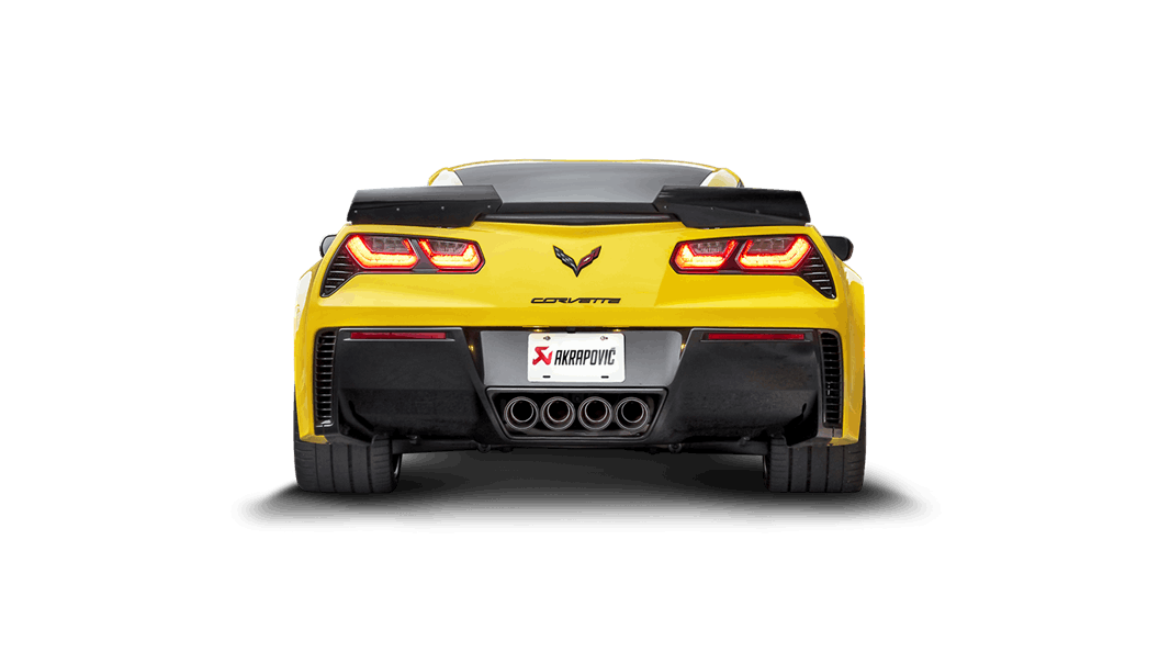 AKRAPOVIC S-CO/TI/1 Evolution Line (Titanium) CHEVROLET CORVETTE Stingray/Grand Sport (C7) 2014-2019 Photo-3 