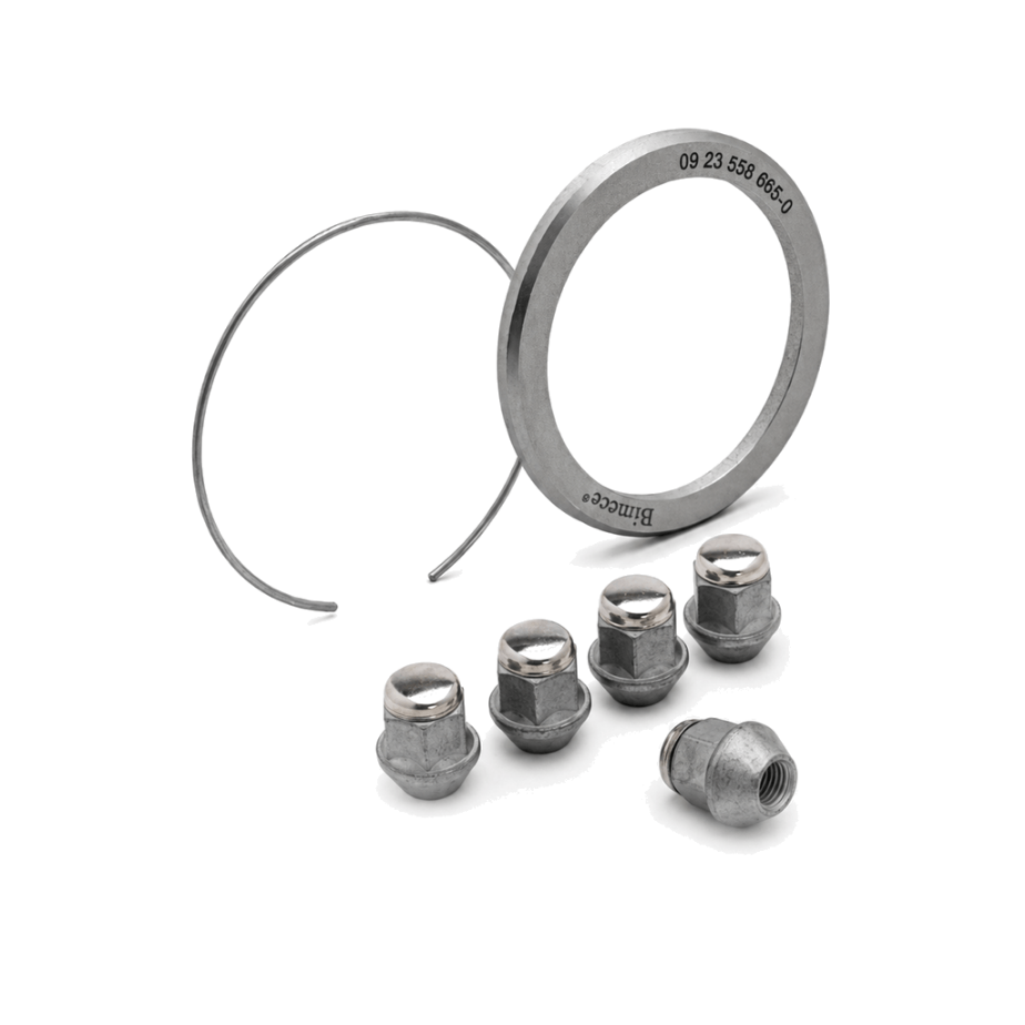 BBS B0931125# Wheel Mounting-Kit (Hub Centering Ring 67,0/82mm + Nut M12x1,5 Cone 60 degrees) Photo-0 