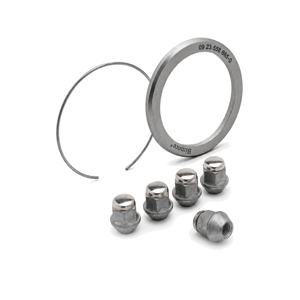 BBS B0931125# Wheel Mounting-Kit (Hub Centering Ring 67,0/82mm + Nut M12x1,5 Cone 60 degrees) Photo-0 