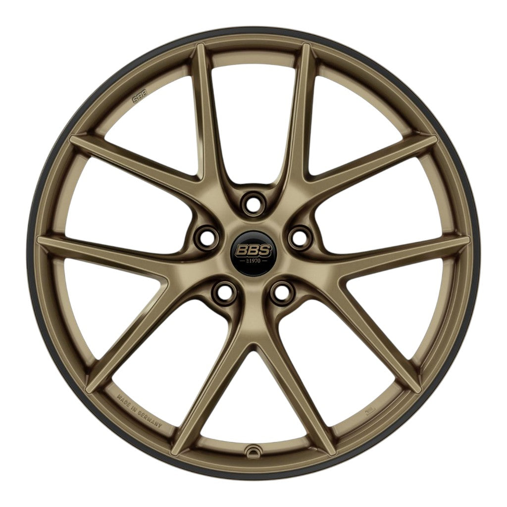 BBS B10025207 Wheel CI-R Front / Rear R9,0x20 ET25, 5x112 Bronze (Including B0931389) Photo-1 